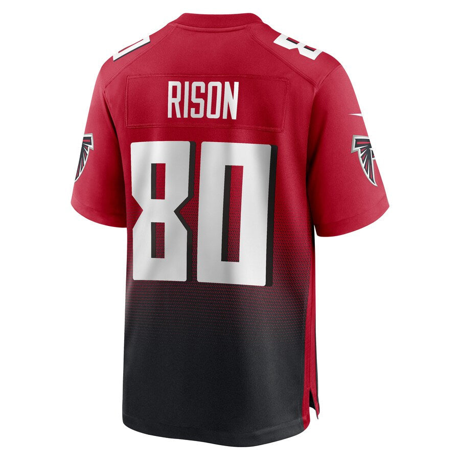 Choea A.Falcons #80 Andre Rison Player Red Home Game Stitched Jerseys