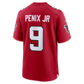 Choea A.Falcons #9 Michael Penix Jr. Red Game Stitched Jerseys