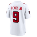 Choea A.Falcons #9 Michael Penix Jr. White Game Stitched Jerseys