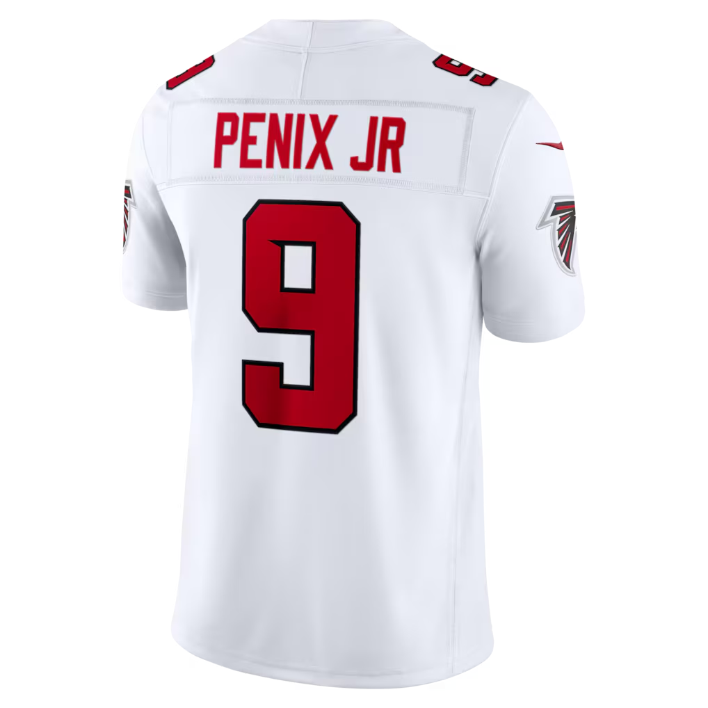 Choea A.Falcons #9 Michael Penix Jr. White Vapor F.U.S.E. Limited Stitched Jerseys