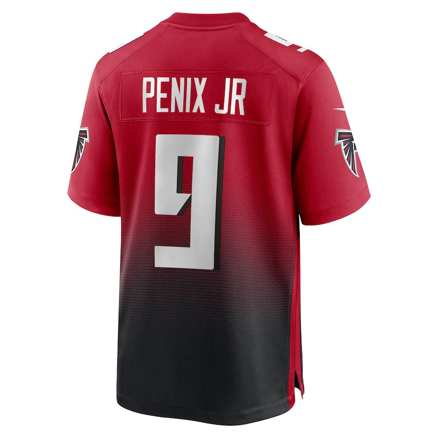 Choea A.Falcons #9 Michael Penix Jr. Player Red Home Game Stitched Jerseys