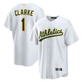 Choea Athletics #1 Denzel Clarke player White Home 2026 Official Stitched Jersey