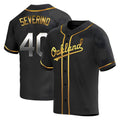 Choea Athletics #40 Luis Severino player Gold Replica Black en Alternate Stitched Jersey