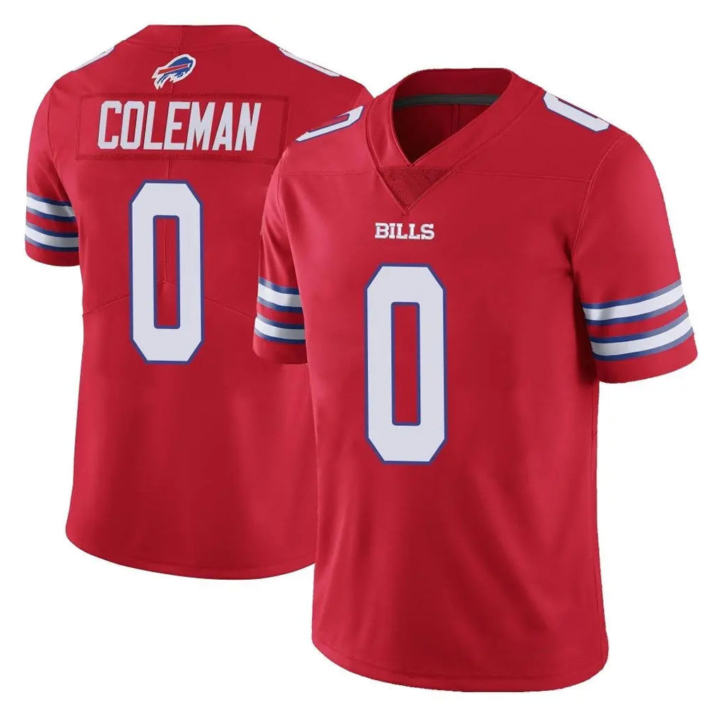 Choea B.Bills #0 Keon Coleman Player Red Vapor Untouchable Limited Stitched Jerseys