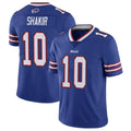 Choea B.Bills #10 Khalil Shakir Player Royal Vapor Untouchable Limited Stitched Jerseys