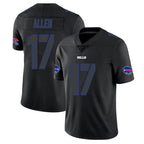 Choea B.Bills #17 Josh Allen Player Black Impact Limited Home Game Stitched Jerseys