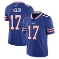 Choea B.Bills #17 Josh Allen Player Royal Vapor Untouchable Limited Stitched Jerseys
