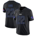 Choea B.Bills #22 Ray Davis Player Limited Black Impact Stitched Jerseys