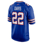 Choea B.Bills #22 Ray Davis Player Royal Home Game Stitched Jerseys