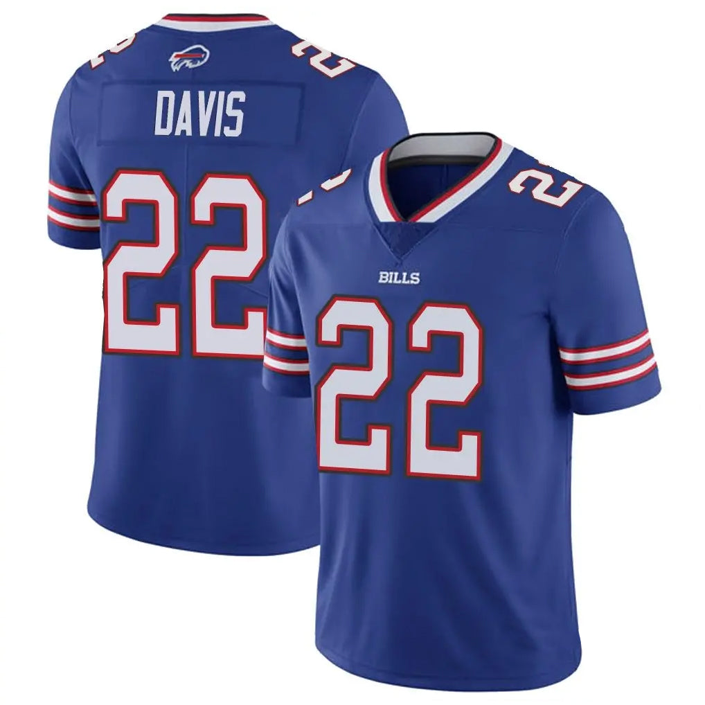 Choea B.Bills #22 Ray Davis Player Royal Vapor Limited Stitched Jerseys
