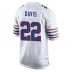 Choea B.Bills #22 Ray Davis Player White Alternate Limited Home Game Stitched Jerseys