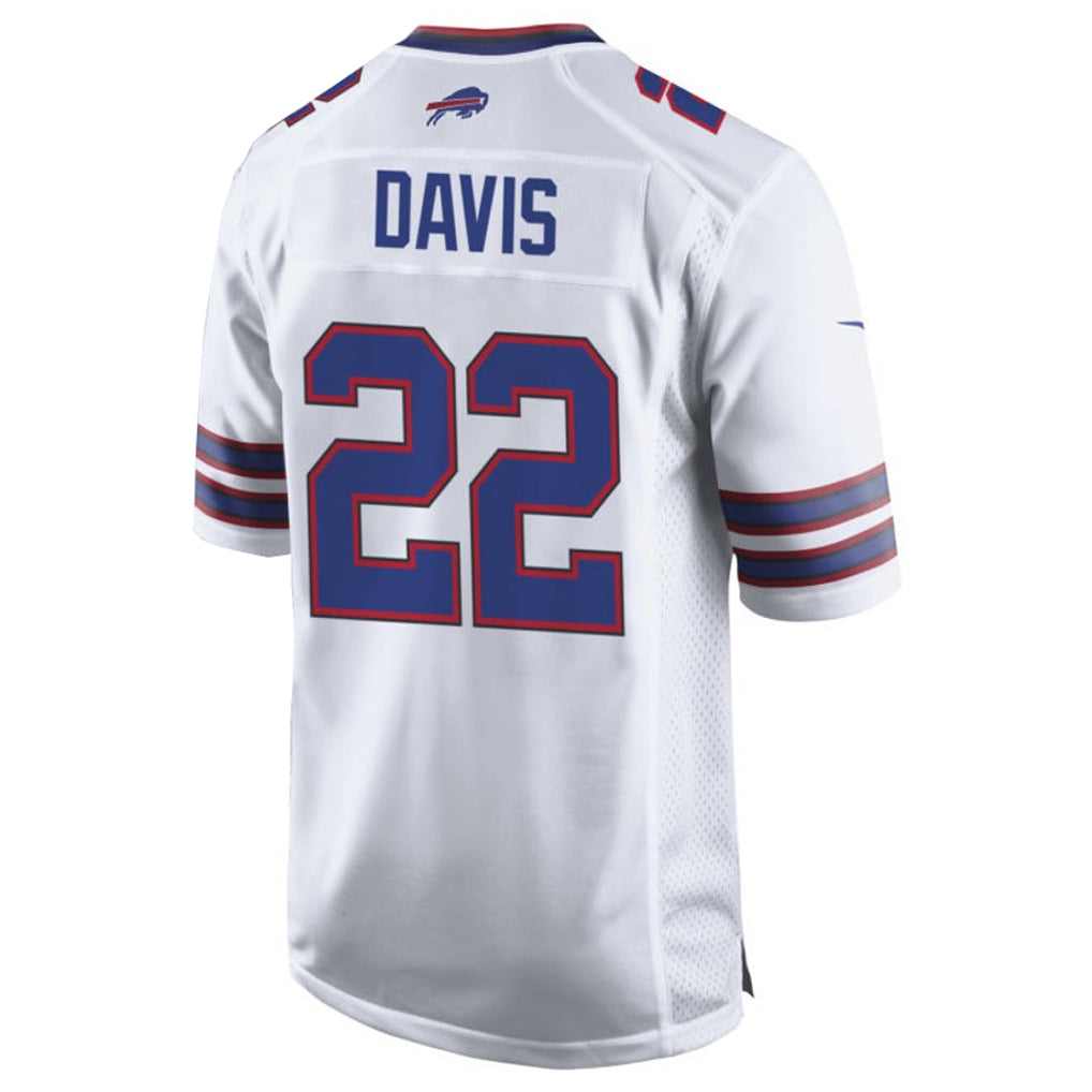Choea B.Bills #22 Ray Davis Player White Home Game Stitched Jerseys