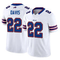 Choea B.Bills #22 Ray Davis Player White Vapor F.U.S.E. Limited Stitched Jerseys