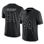 Choea B.Bills #24 Cole Bishop Player Black RFLCTV Limited Stitched Jerseys