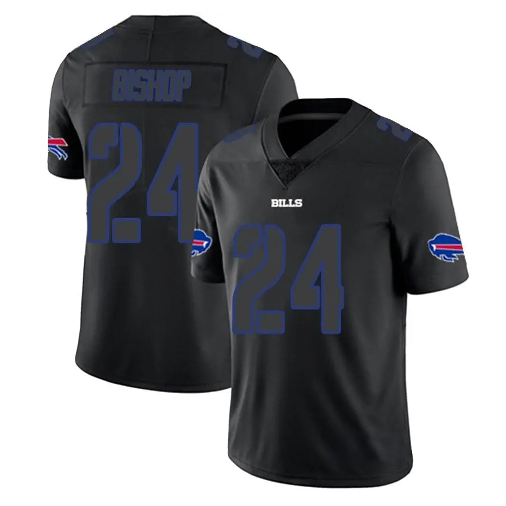 Choea B.Bills #24 Cole Bishop Player Limited Black Impact Game Stitched Jerseys