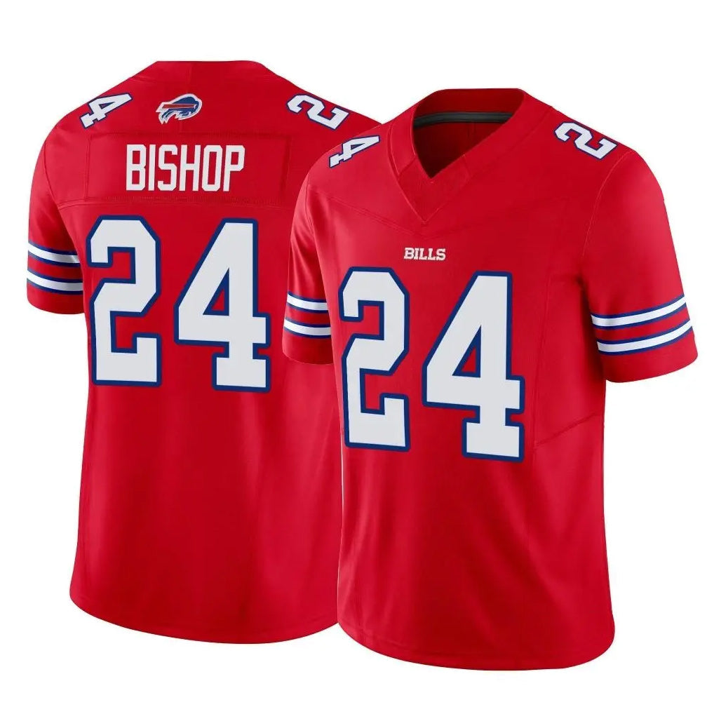 Choea B.Bills #24 Cole Bishop Player Red Vapor F.U.S.E. Limited Stitched Jerseys
