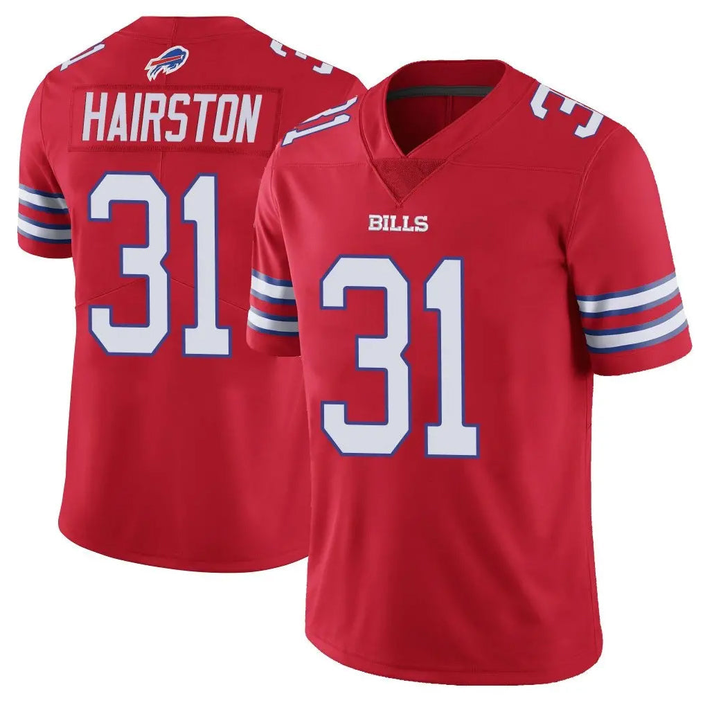 Choea B.Bills #31 Maxwell Hairston Player Red Vapor Untouchable Limited Home Game Stitched Jerseys