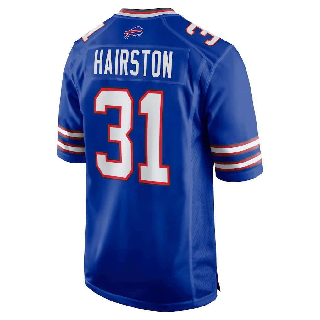 Choea B.Bills #31 Maxwell Hairston Player Royal Home Game Stitched Jerseys
