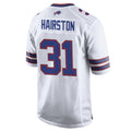 Choea B.Bills #31 Maxwell Hairston Player White Home Game Stitched Jerseys