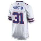 Choea B.Bills #31 Maxwell Hairston Player White Home Game Stitched Jerseys