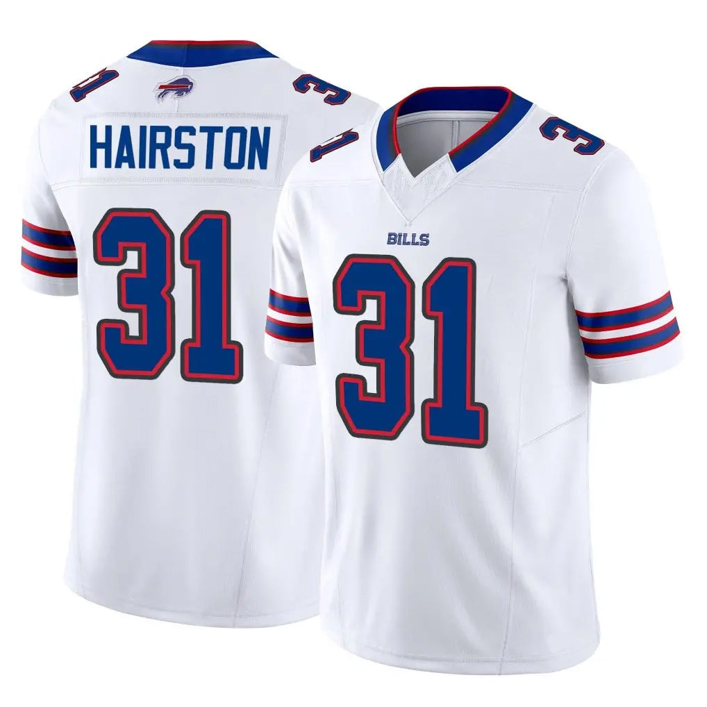 Choea B.Bills #31 Maxwell Hairston Player White Vapor F.U.S.E. Limited Home Game Stitched Jerseys