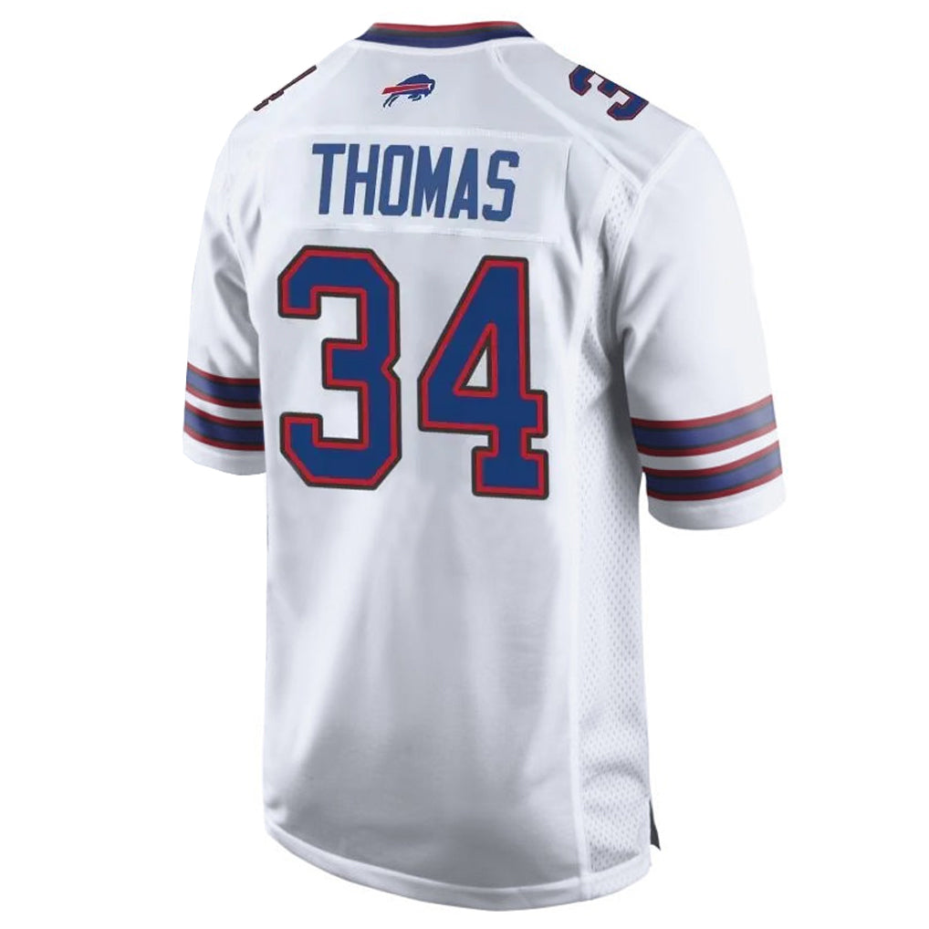 Choea B.Bills #34 Thurman Thoma Player White Home Game Stitched Jerseys