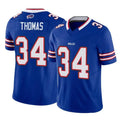 Choea B.Bills #34 Thurman Thomas Player Royal Vapor F.U.S.E. Limited Home Game Stitched Jerseys