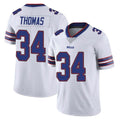 Choea B.Bills #34 Thurman Thomas Player White Vapor Untouchable Limited Stitched Jerseys