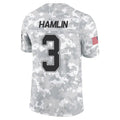 Choea B.Bills #3 Damar Hamlin Player Arctic Camo Salute to Service Limited Stitched Jerseys