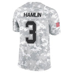 Choea B.Bills #3 Damar Hamlin Player Arctic Camo Salute to Service Limited Stitched Jerseys