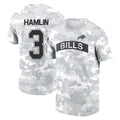 Choea B.Bills #3 Damar Hamlin Player Arctic Camo Salute to Service T-Shirt Hoodies Stitched Jerseys