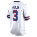 Choea B.Bills #3 Damar Hamlin Player White Home Game Stitched Jerseys