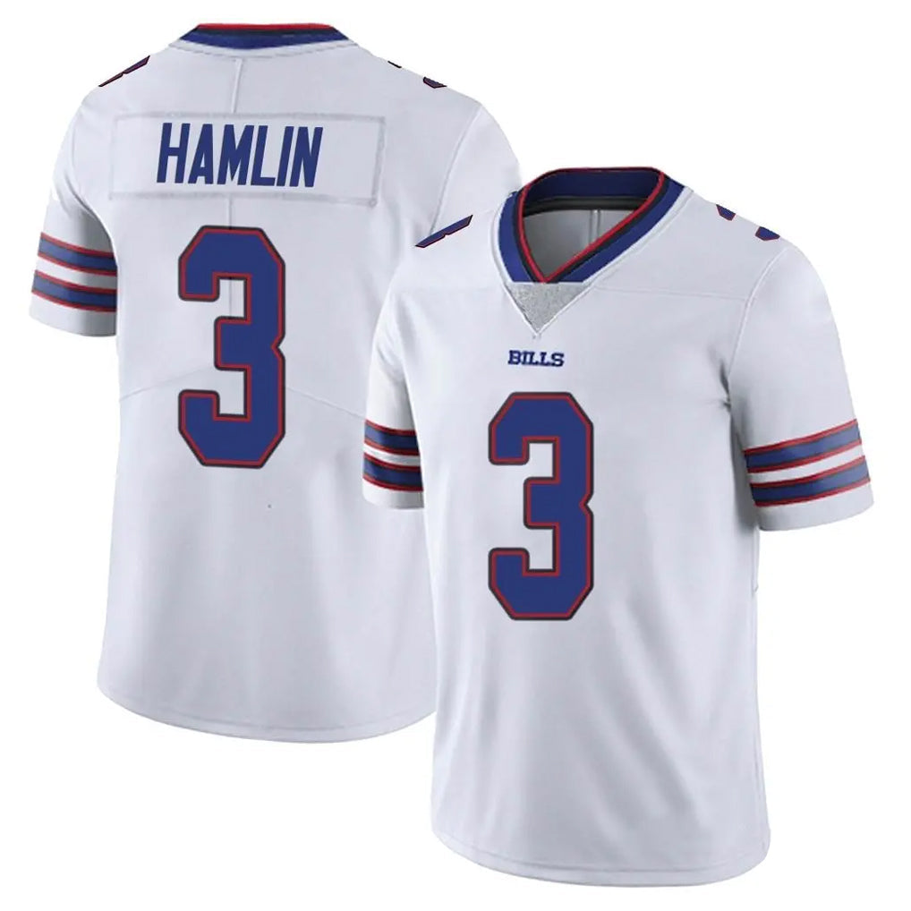 Choea B.Bills #3 Damar Hamlin Player White Vapor Untouchable Limited Stitched Jerseys