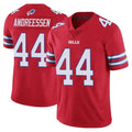 Choea B.Bills #44 Joe Andreessen Player Red Vapor Untouchable Limited Stitched Jerseys