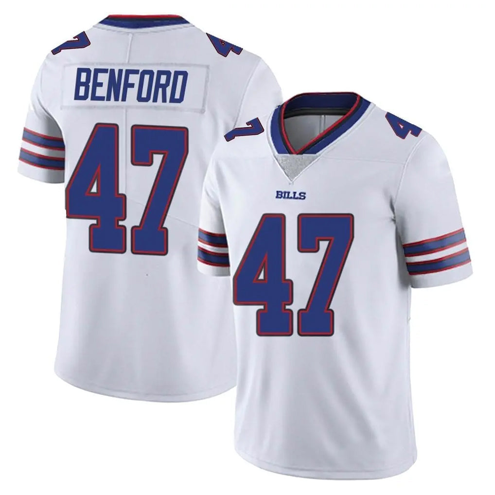 Choea B.Bills #47 Christian Benford Player White Vapor Untouchable Limited Stitched Jerseys