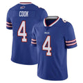 Choea B.Bills #4 James Cook III Player Royal  Vapor Untouchable Limited Stitched Jerseys