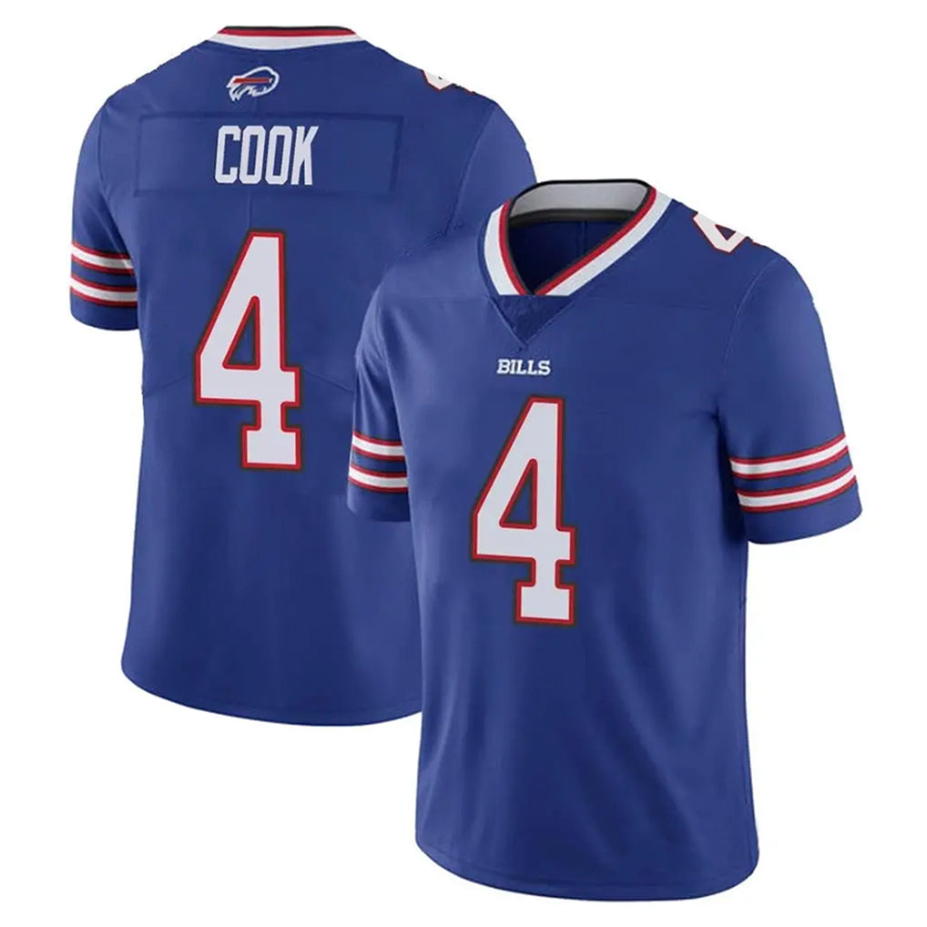 Choea B.Bills #4 James Cook III Player Royal  Vapor Untouchable Limited Stitched Jerseys