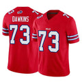 Choea B.Bills #73 Dion Dawkins Player Red Vapor F.U.S.E. Limited Stitched Jerseys