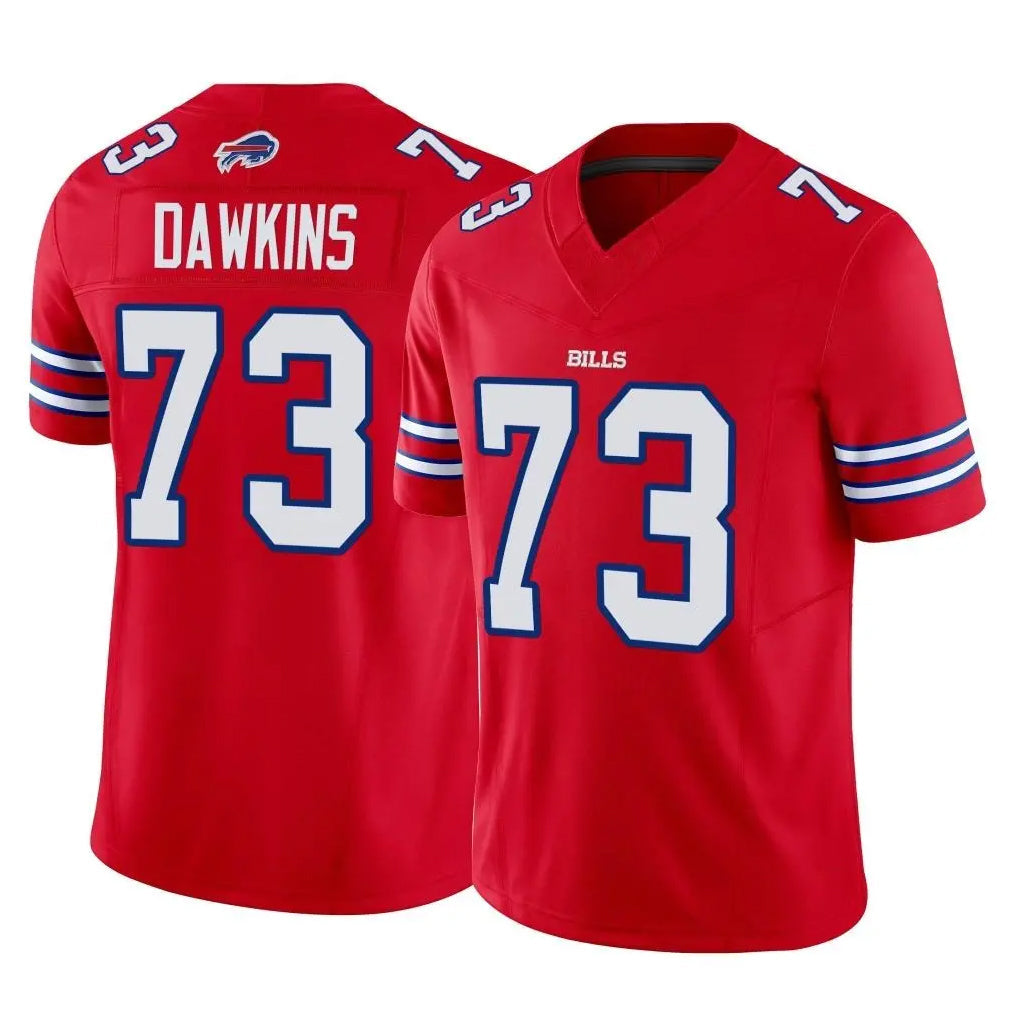 Choea B.Bills #73 Dion Dawkins Player Red Vapor F.U.S.E. Limited Stitched Jerseys