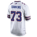 Choea B.Bills #73 Dion Dawkins Player White Home Game Stitched Jerseys