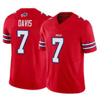 Choea B.Bills #7 Ray Davis Player Red Vapor F.U.S.E. Limited Stitched Jerseys