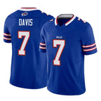 Choea B.Bills #7 Ray Davis Player Royal Vapor F.U.S.E. Limited Game Stitched Jerseys