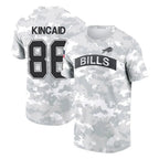 Choea B.Bills #86 Dalton Kincaid Player Arctic Camo Salute to Service T-Shirt Hoodies Stitched Jerseys