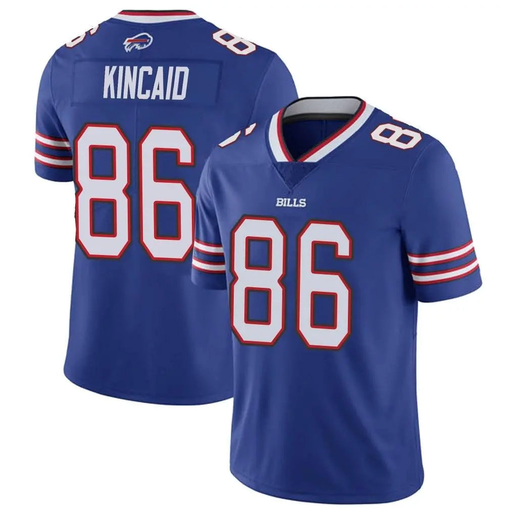 Choea B.Bills #86 Dalton Kincaid Player Royal Vapor Untouchable Limited Stitched Jerseys