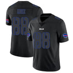 Choea B.Bills #88 Dawson Knox Player Black Impact Limited Stitched Jerseys