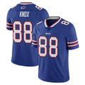 Choea B.Bills #88 Dawson Knox Player Royal Vapor Untouchable Limited Stitched Jerseys