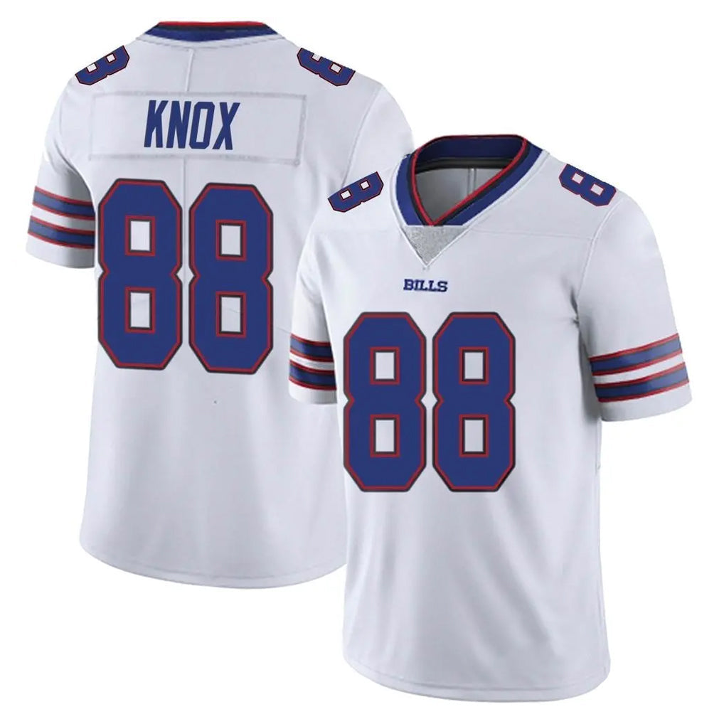 Choea B.Bills #88 Dawson Knox Player White Vapor Untouchable Limited Stitched Jerseys
