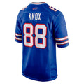 Choea B.Bills #88 Dawson Knox Royal Game Stitched Jerseys