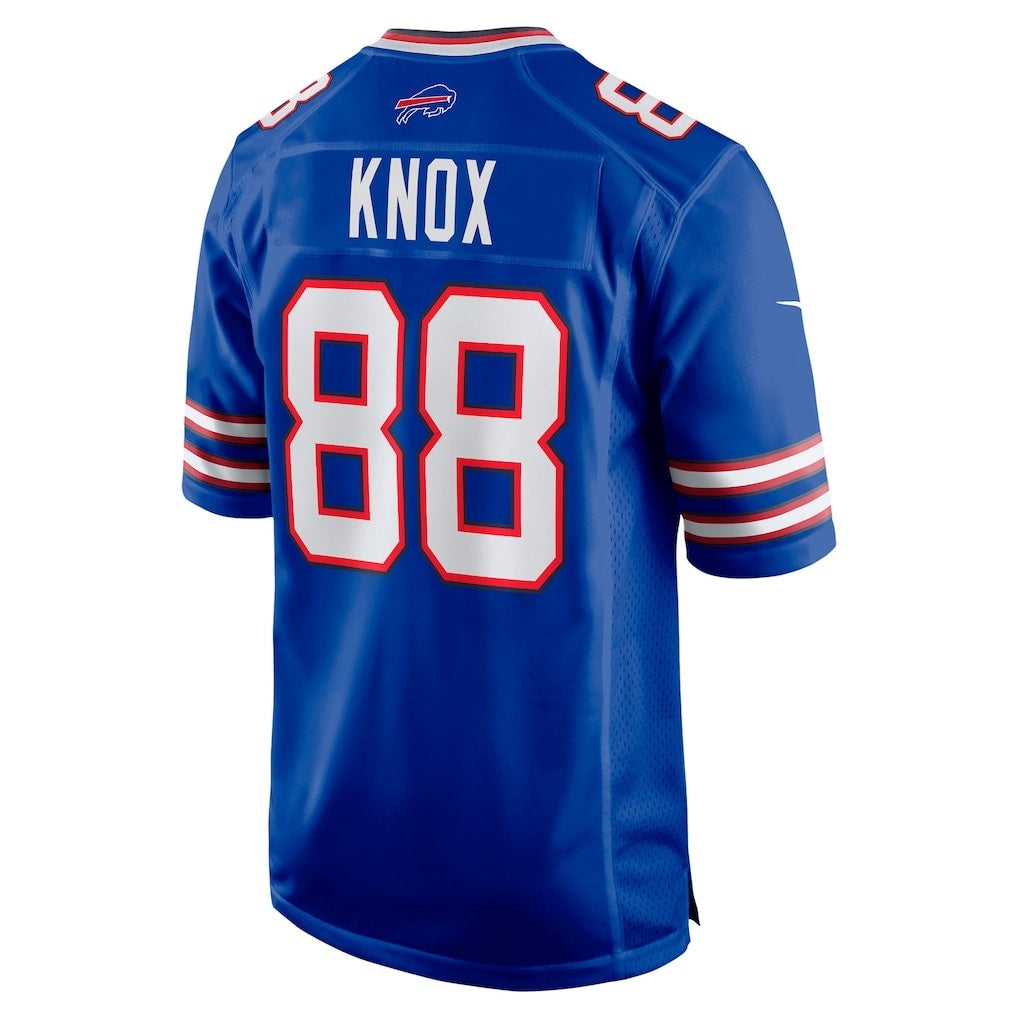 Choea B.Bills #88 Dawson Knox Royal Game Stitched Jerseys