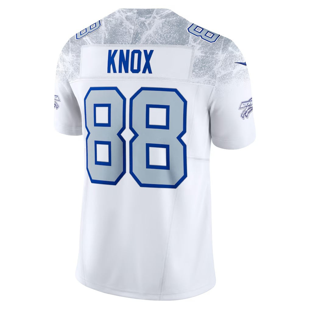Choea B.Bills #88 Dawson Knox White 2025 Rivalries Collection Limited Stitched Jerseys